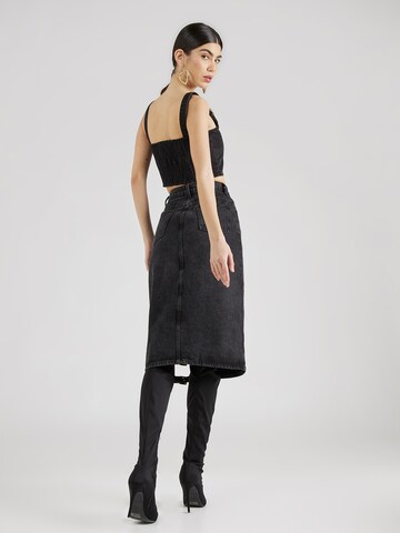 Hoermanseder x About You Skirt 'Dena' in Grey