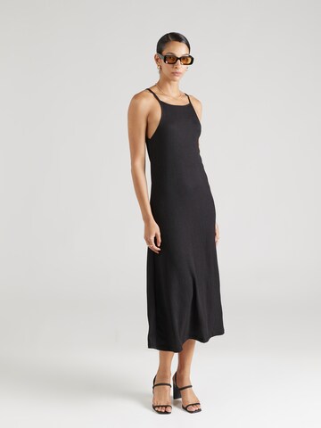 Happiness İstanbul Kleid in Schwarz: Vorderseite