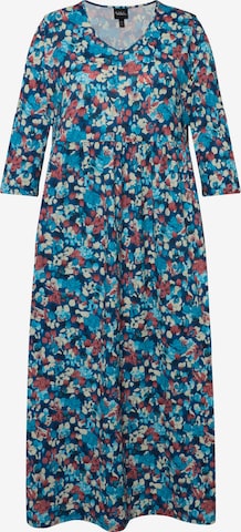 Robe Ulla Popken en bleu : devant