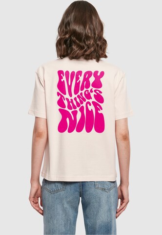 Mister Tee - Camiseta 'Everything's Nice' en rosa: frente