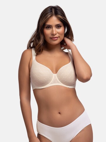 Dorina T-shirt Bra 'Leila 2' in Beige