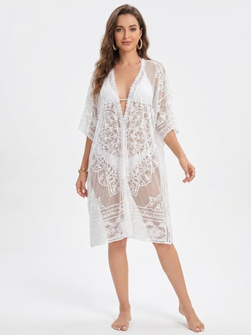 Lovolotti Summer Dress in White: front