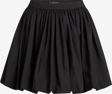 melns Karl Lagerfeld Svārki: no priekšpuses