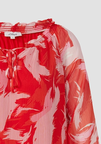s.Oliver Bluse in Rot