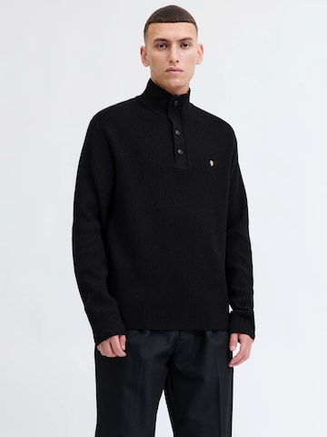 Pullover 'JPRBLURICHARD' di Jack & Jones Premium in nero: frontale