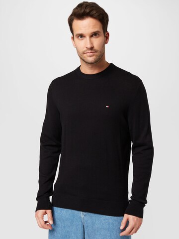 TOMMY HILFIGER Pullover in Schwarz: predná strana