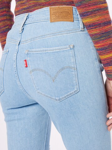 LEVI'S ® Skinny Jeans '720 Hirise Super Skinny' in Blau