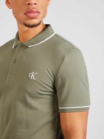 Calvin Klein Jeans - Camiseta en verde