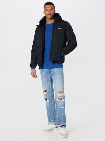 HOLLISTER Winter Jacket in Black