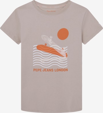 Pepe Jeans T-Shirt  'BERNIE' in Braun: predná strana