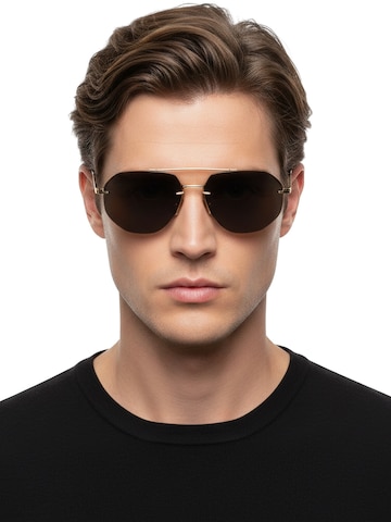 David Beckham Sunglasses in Gold