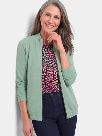 Goldner Between-season jacket in Green: front