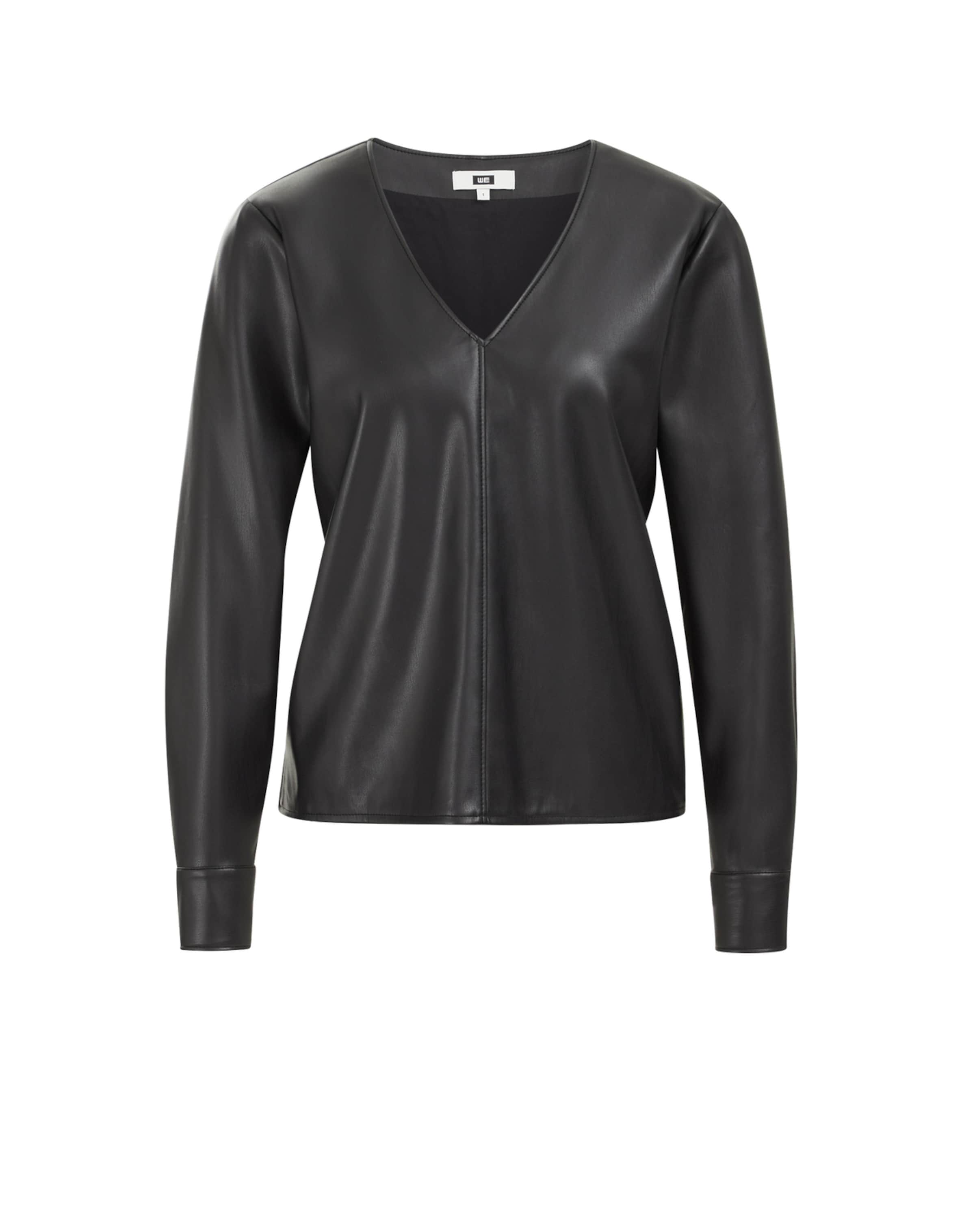 WE Fashion - Blusa en negro: frente