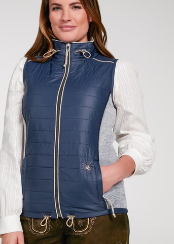 SPIETH & WENSKY Bodywarmer 'Wellna' in Blauw