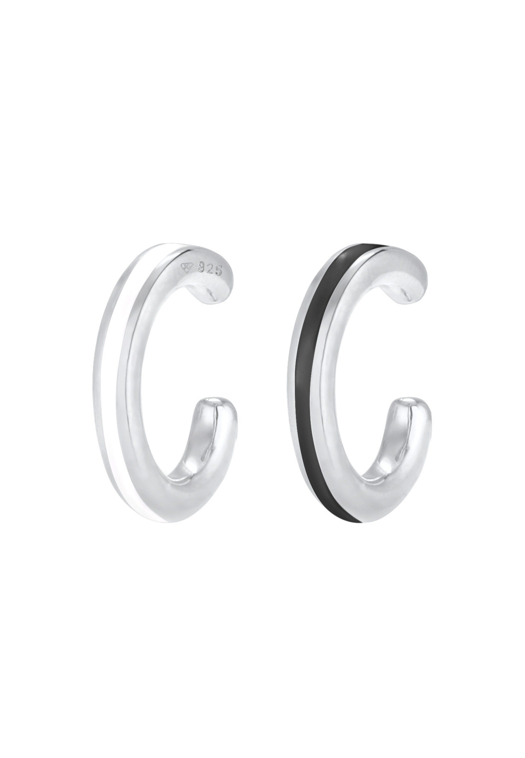 ELLI Серьги в Серебристый: спереди