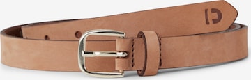 TOM TAILOR DENIM Gürtel 'Megan' in Braun: Vorderseite
