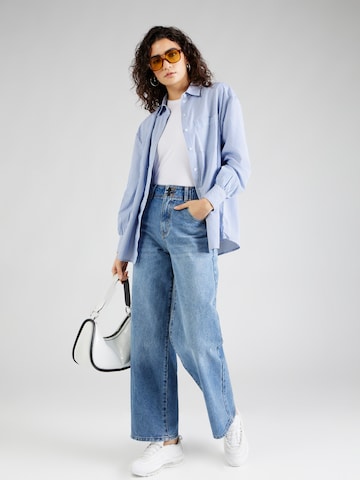 VILA ROUGE Wide leg Jeans in Blue