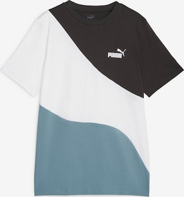 PUMA Performance Shirt 'POWER' in Blue: front