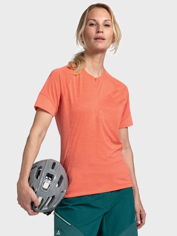 Schöffel Funktionsshirt 'Auvergne' in Orange: Vorderseite