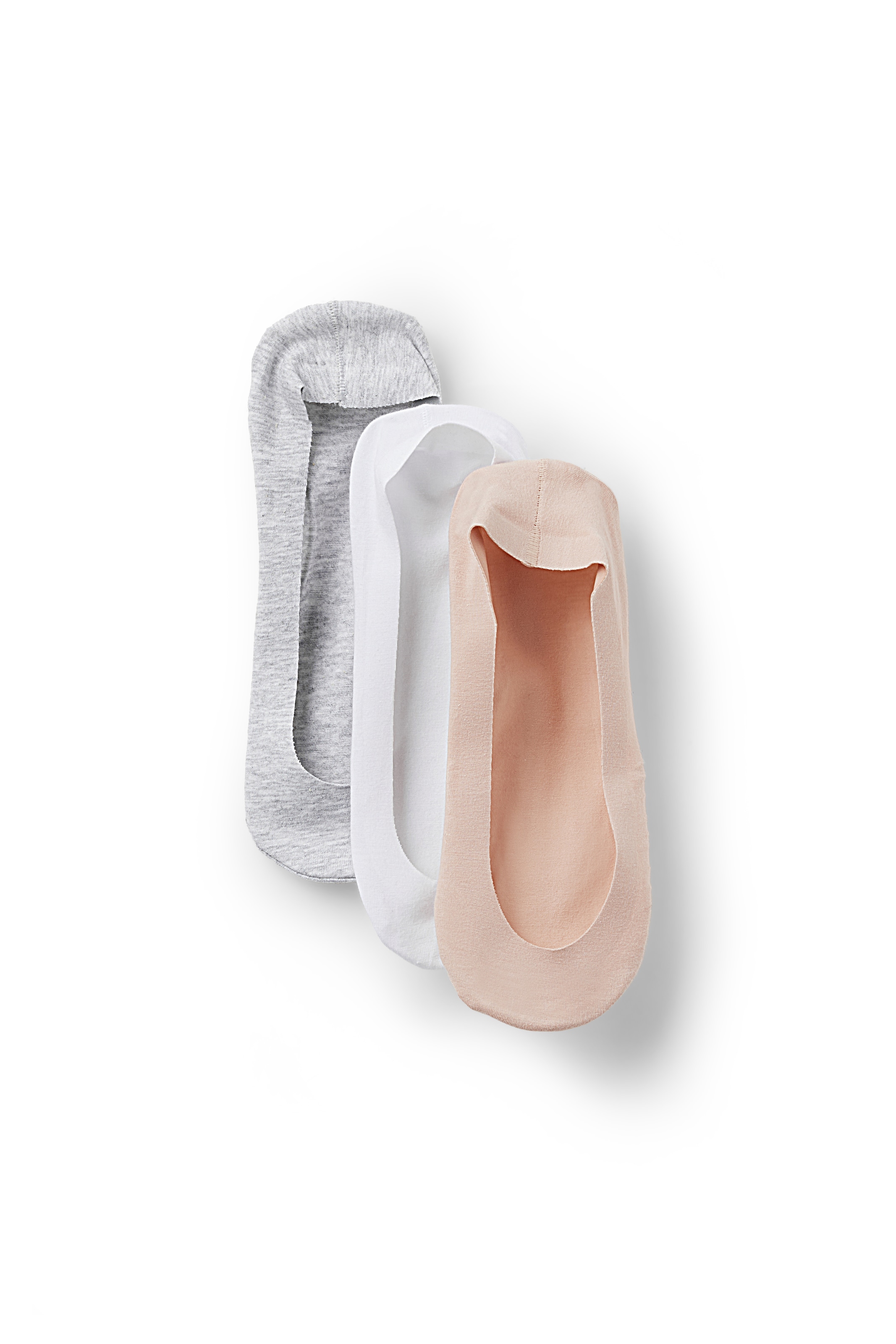 Tezenis Ankle Socks in Grey: front