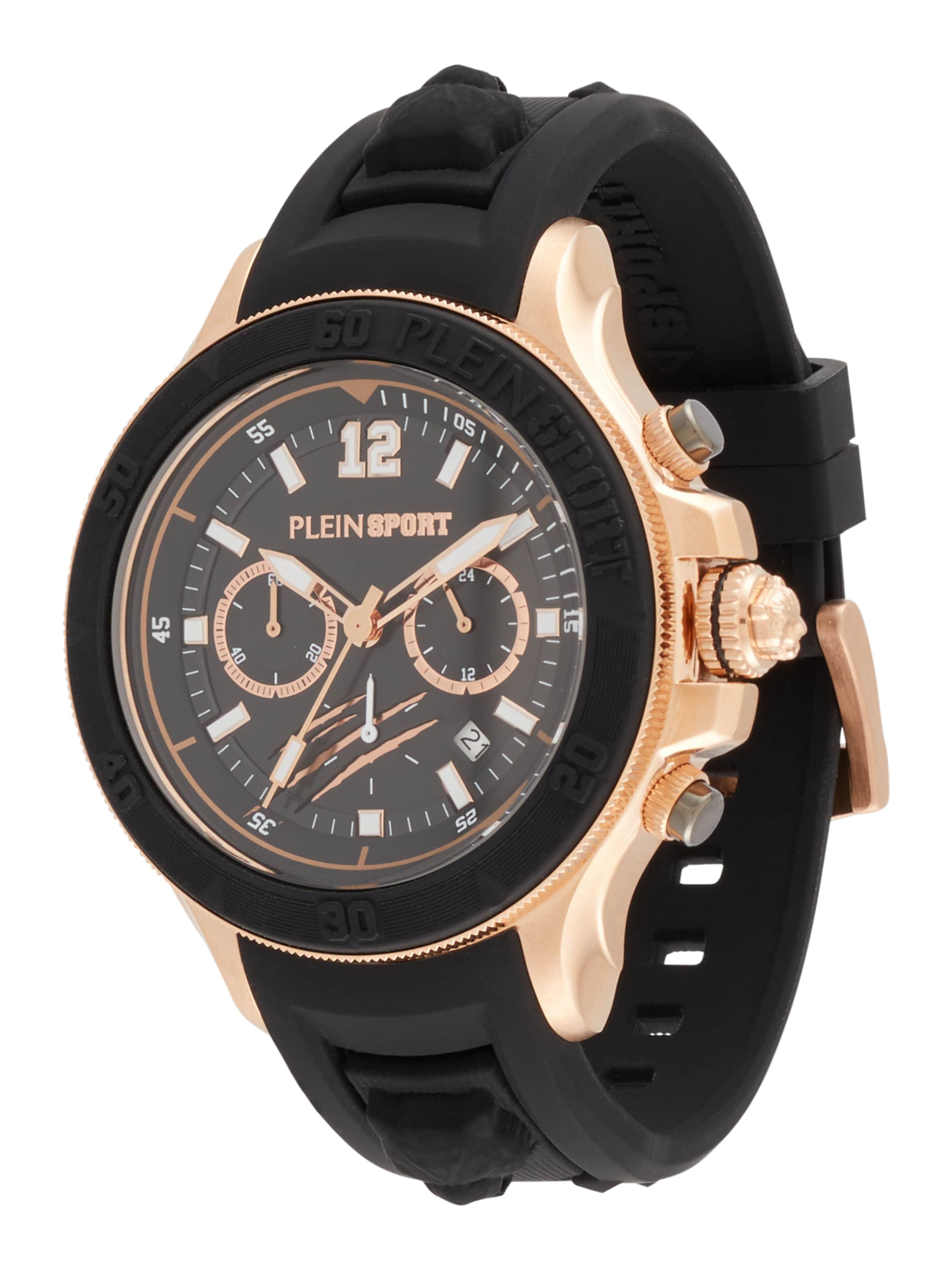 Orologio analogico 'Warrior Tech' di Plein Sport in nero: frontale