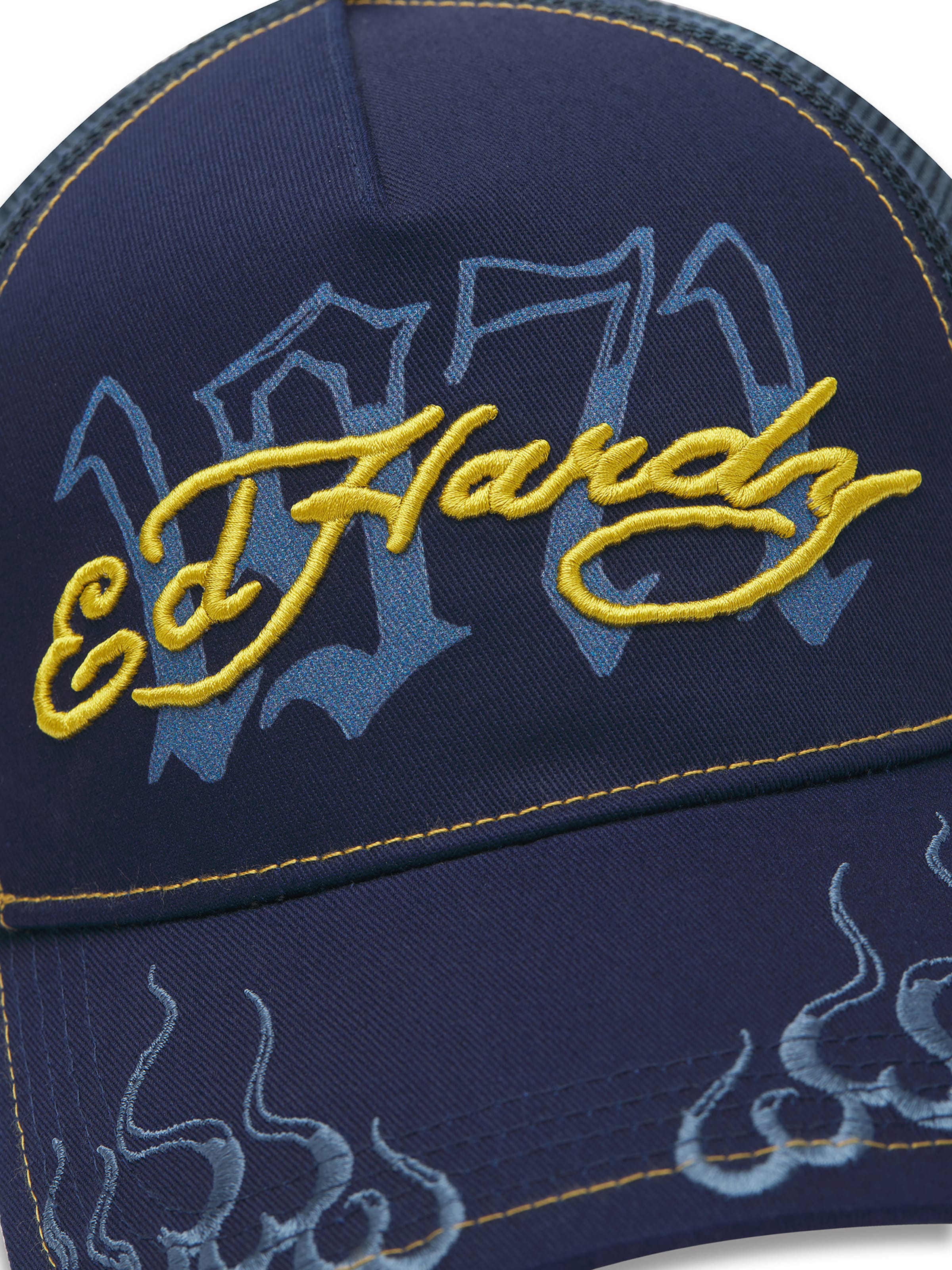 Ed Hardy Kšiltovka '1971' – modrá
