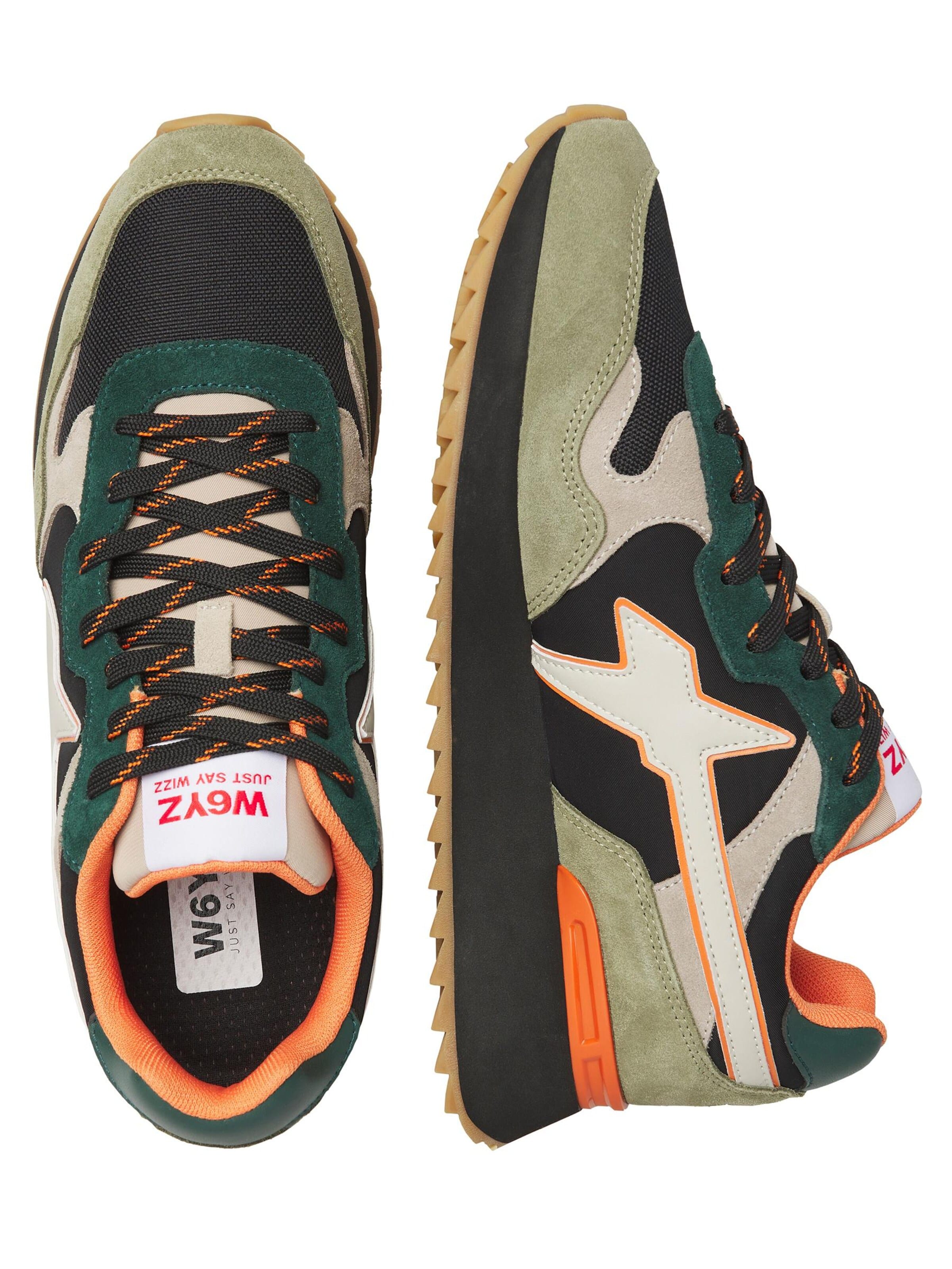 W6YZ Platform trainers 'YAK-M.' in Grey: front