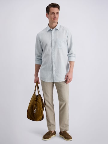 PIERRE CARDIN Regular fit Overhemd in Blauw