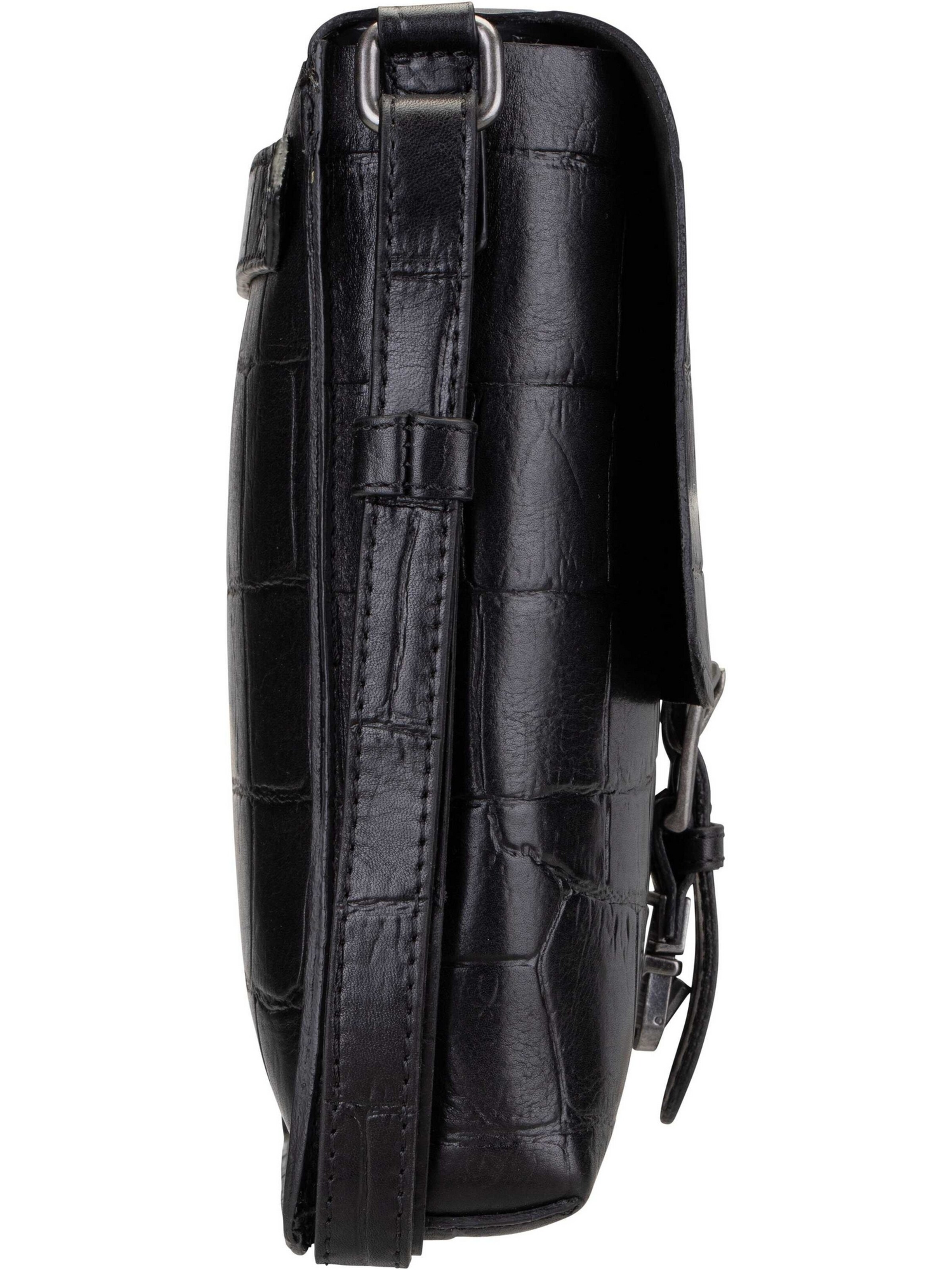 bugatti Schoudertas 'Nevio' in Zwart