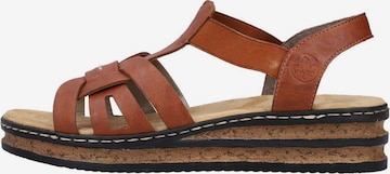 Rieker Sandal i brun