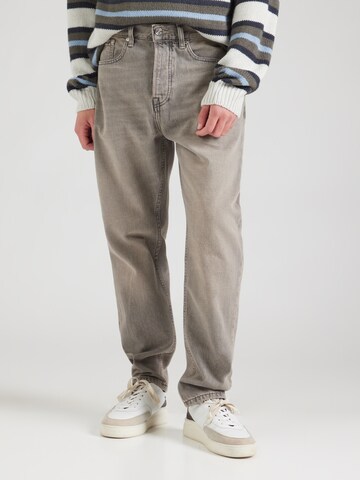 SCOTCH & SODA Loosefit Jeans 'CORE Dean' i grå: framsida