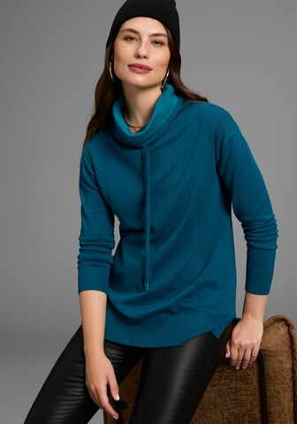 LAURA SCOTT Pullover in Blau: Vorderseite