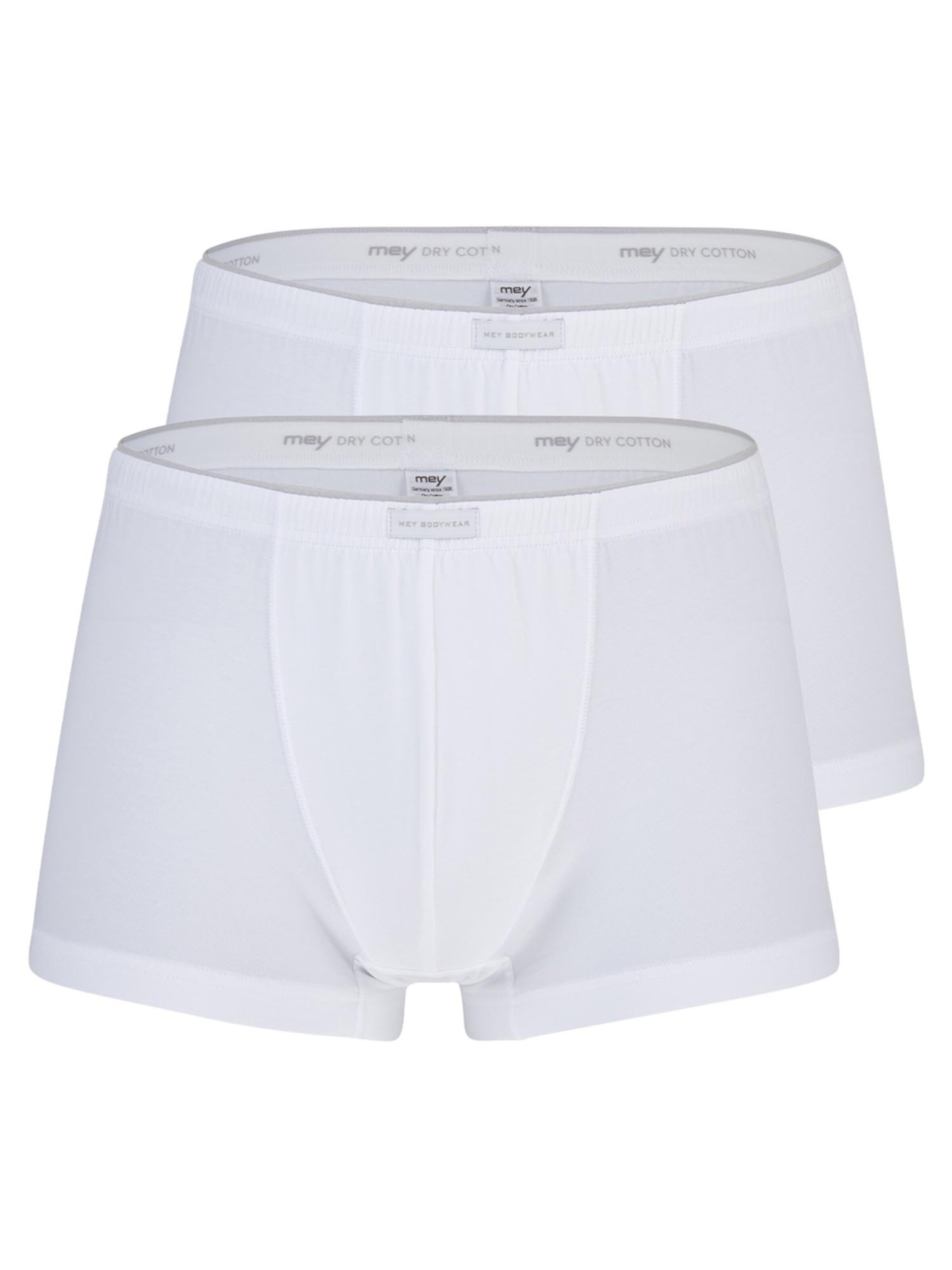 Mey Boxer shorts 'Dry Cotton' in White: front
