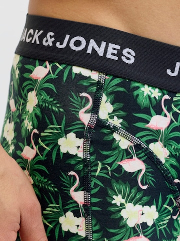 JACK & JONES Boxershorts 'flamingo' in Zwart