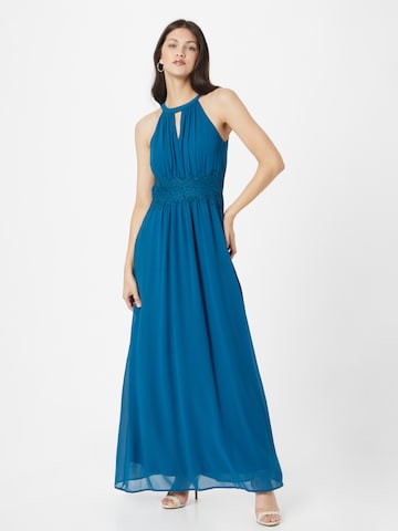 VILA Evening Dress in Blue: front