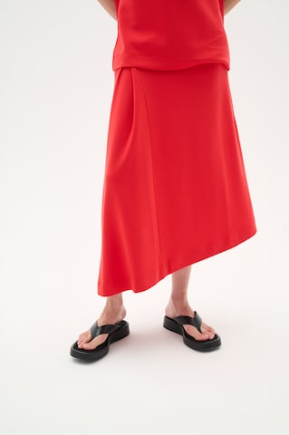 InWear - Falda 'Annie' en rojo: frente