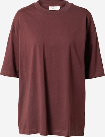 Gina Tricot T-Shirt in Rot: predná strana