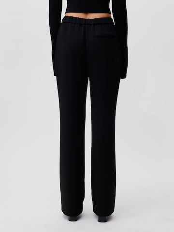 LeGer by Lena Gercke Loose fit Trousers 'Aylin Tall' in Black