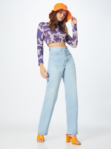 Nasty Gal Regular Jeans in Blauw