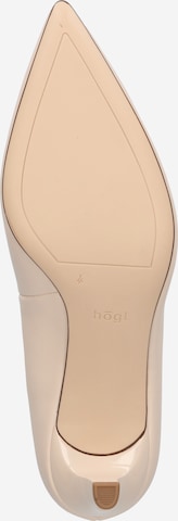 Högl - Zapatos con plataforma en beige