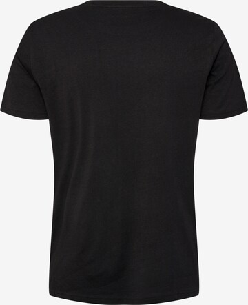 Hummel - Camisa funcionais 'Icons' em preto
