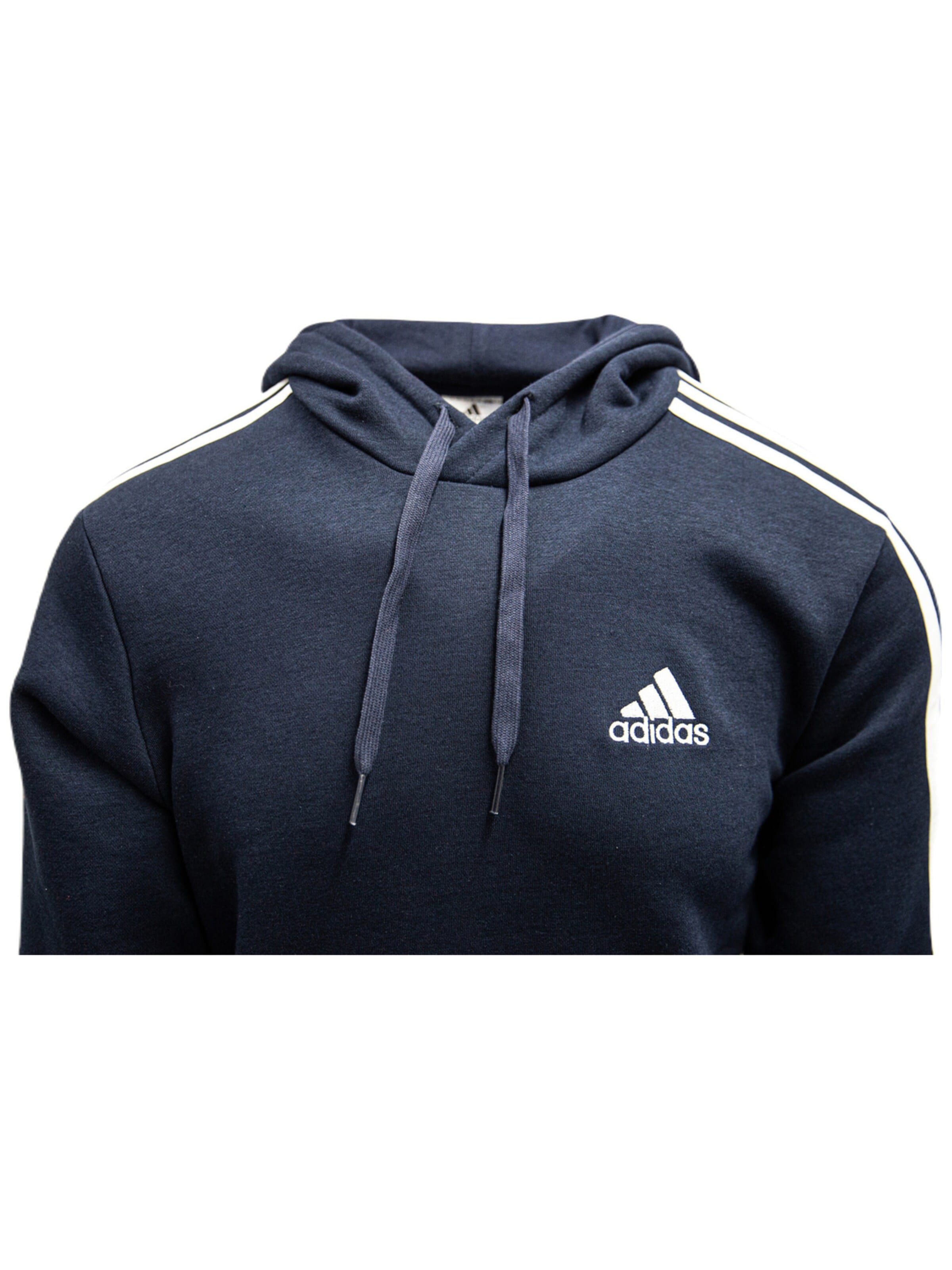 ADIDAS Sweatvest 'adidas Essentials Fleece 3-Stripes' in Blauw