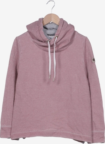 ESPRIT Sweatshirt & Zip-Up Hoodie in L in Pink: front