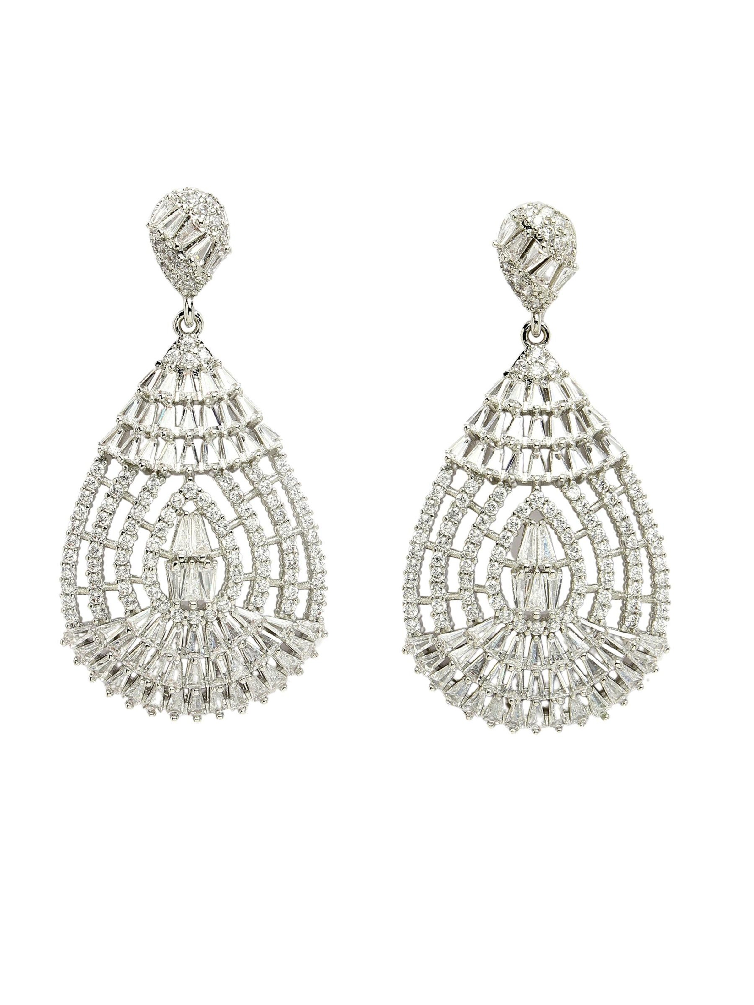 AVANT-GARDE PARIS - Pendientes 'Ninaia' en plata: frente