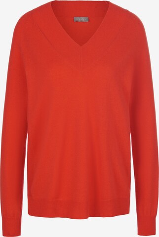 Pull-over include en orange : devant