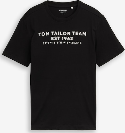 S dydžio Marškinėliai iš TOM TAILOR, spalva – juoda / balta, Prekių apžvalga