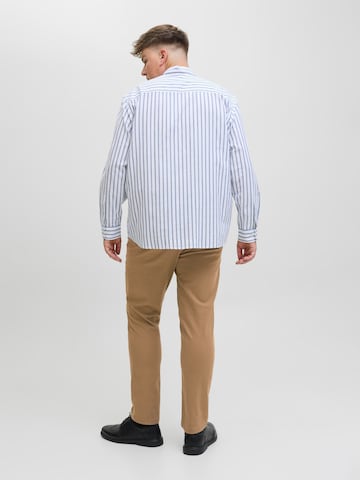 Jack & Jones Plus Slim fit Chino Pants 'JPSTMarco JJDave' in Brown