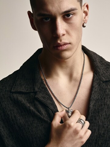 REYTEL Ring 'LEISTUNG'‌‌‌‌‌‌‌ in Silber