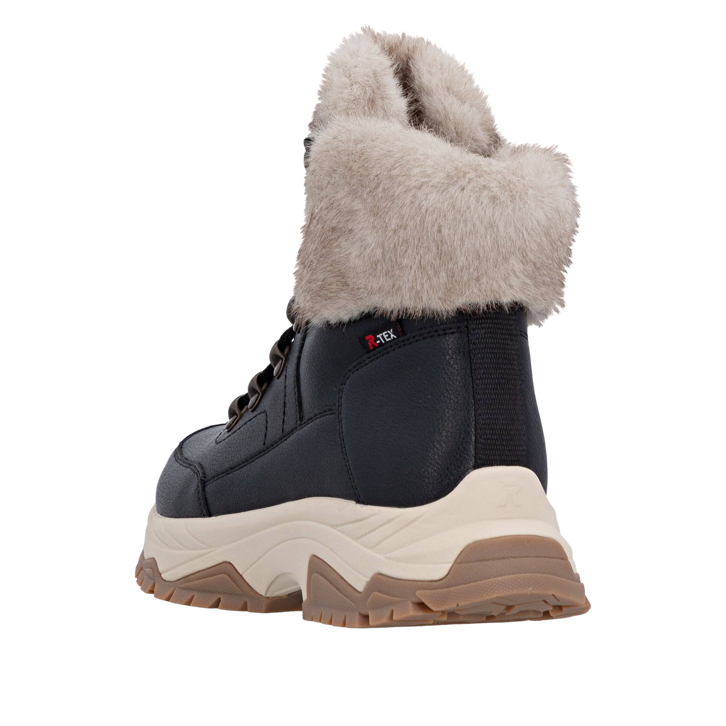 Bottes à lacets 'W3971' Rieker en noir