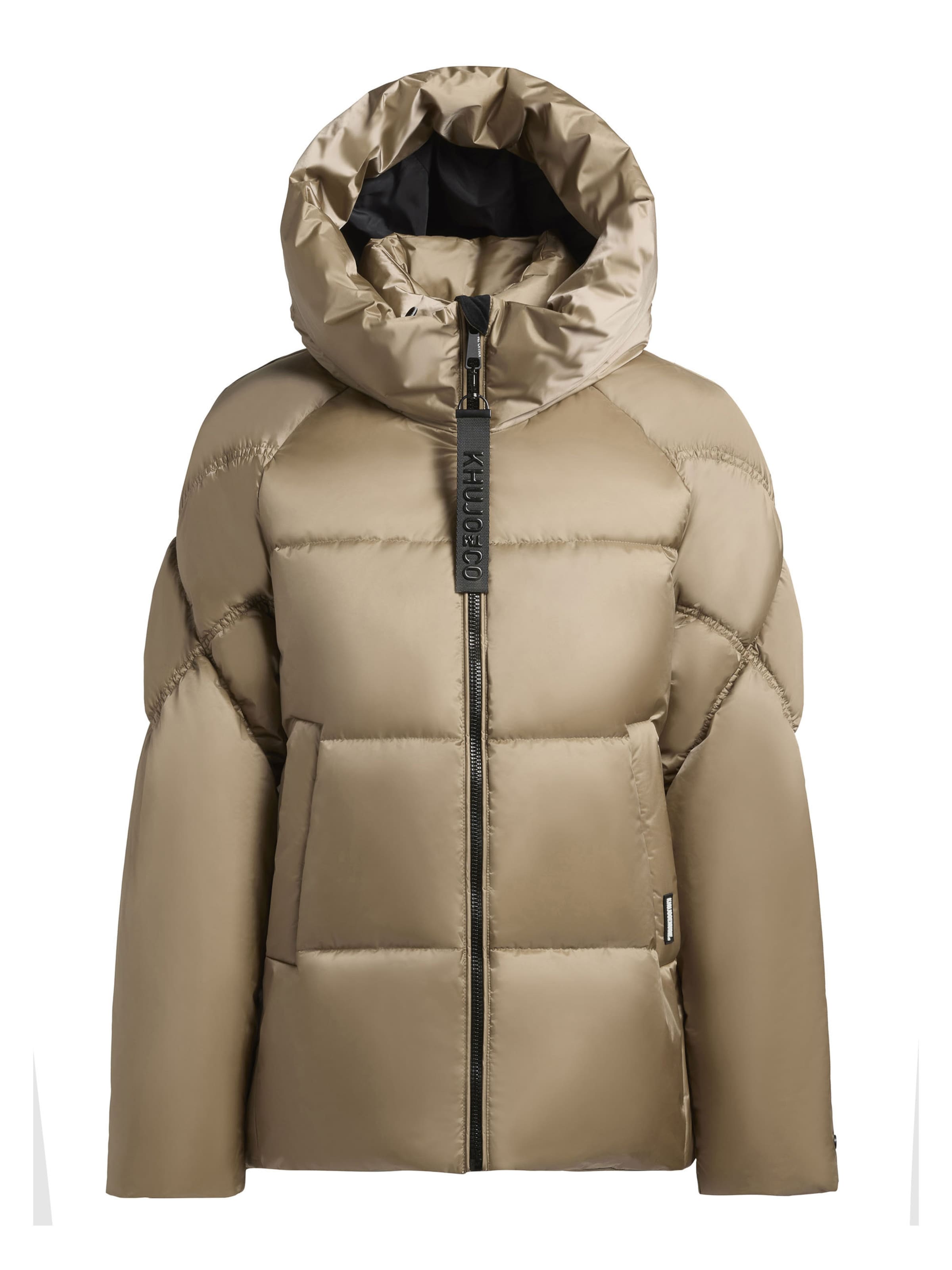 khujo Χειμερινό μπουφάν 'ISETT' σε μπεζ: μπροστά